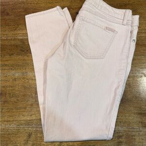 Seven7 Women's Soft Pink Skinny Leg Jeans